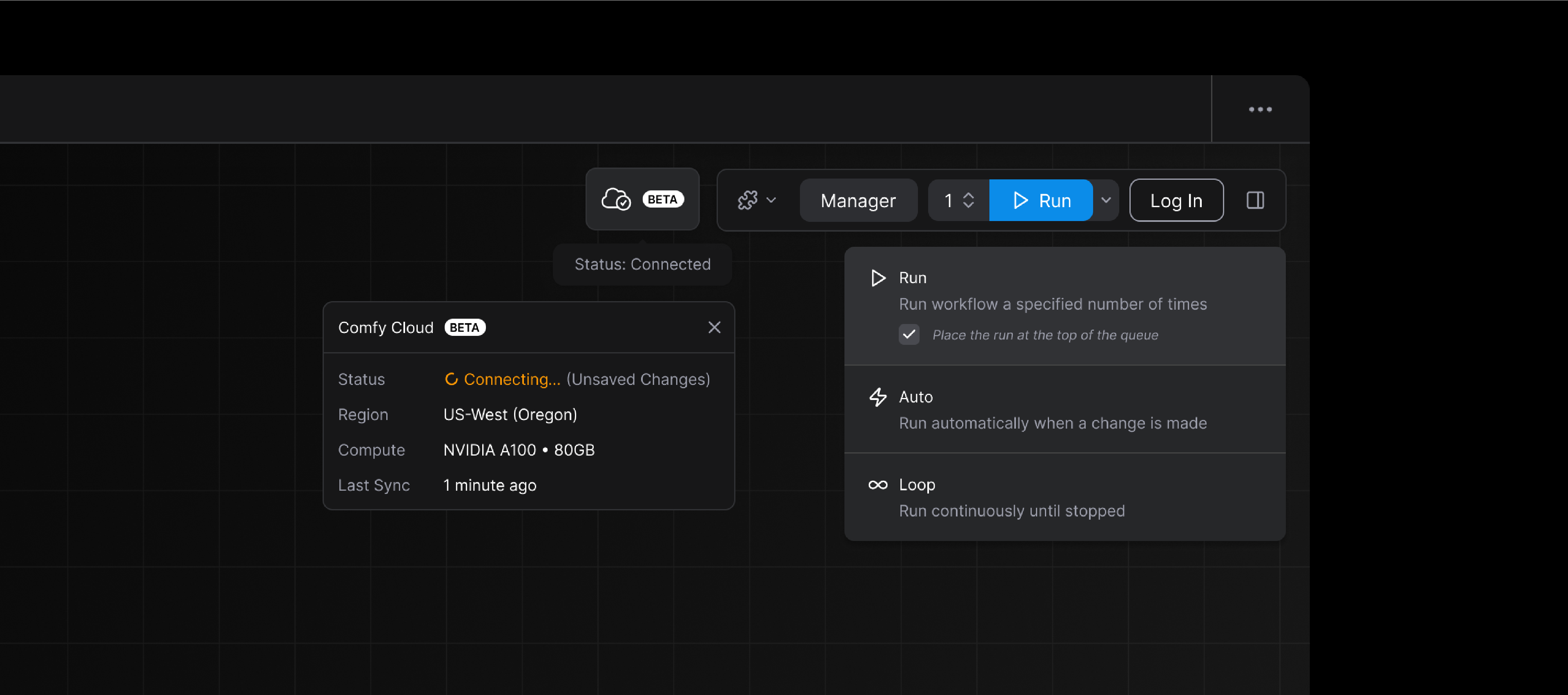 ComfyUI Settings Panel
