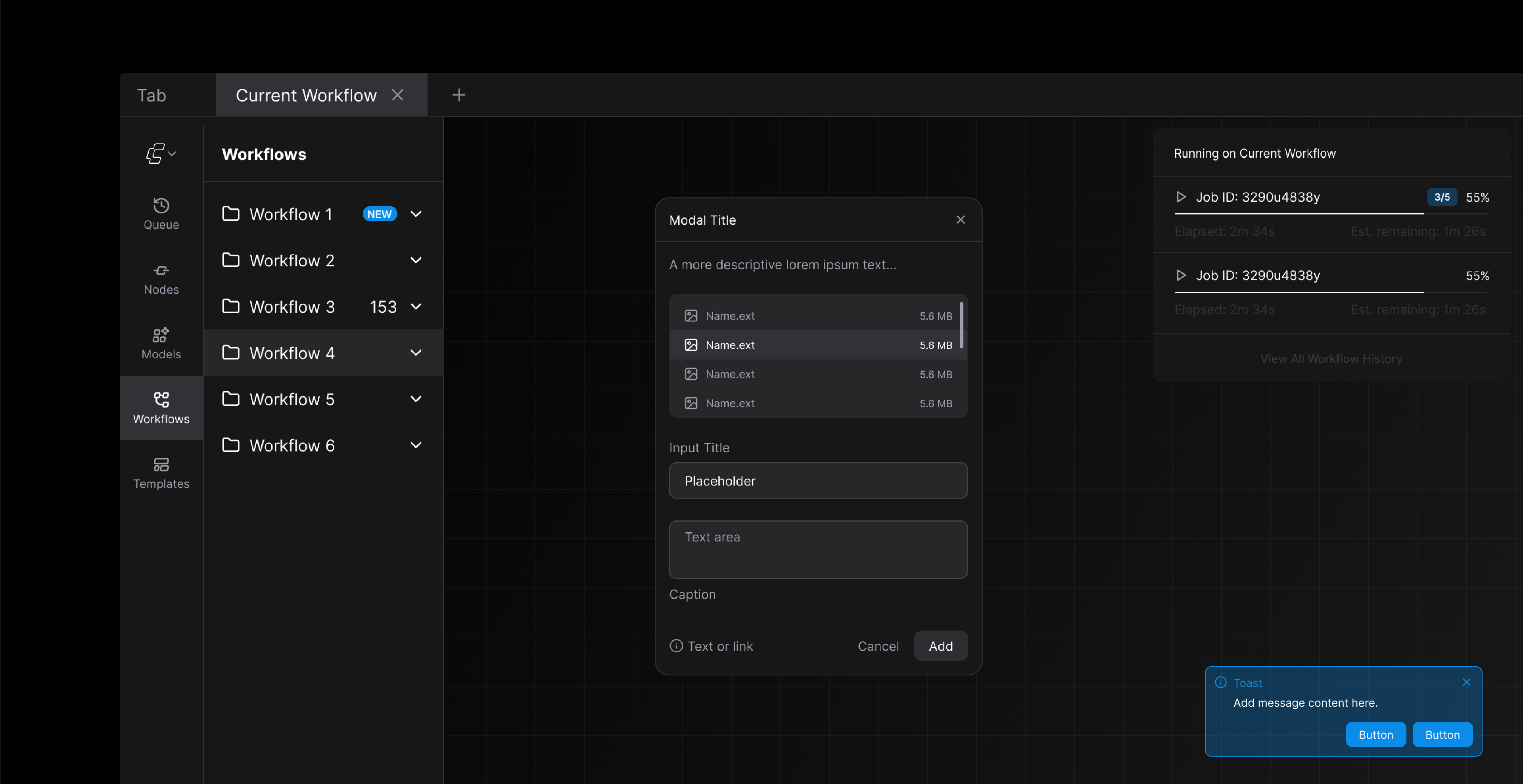 ComfyUI Workflow Templates